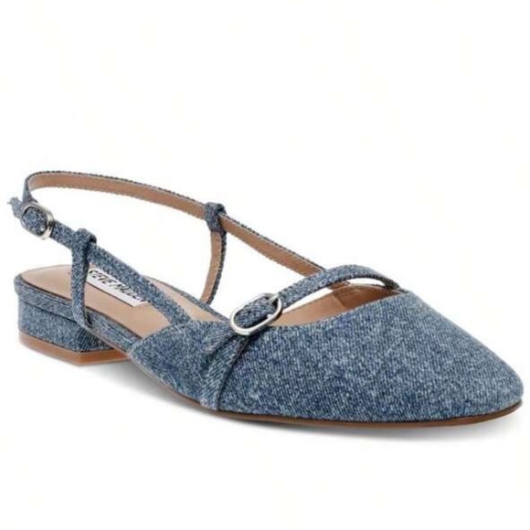 Steve Madden Shoes - Steve Madden Blue Women's Slingback Flats